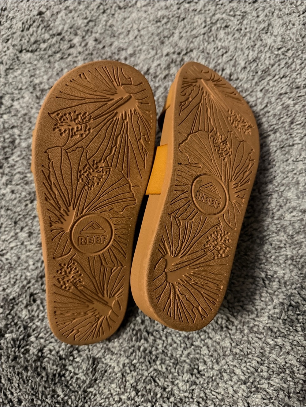 Reef Double-Buckle Slide Sandals in Tan - Picture 2 of 3